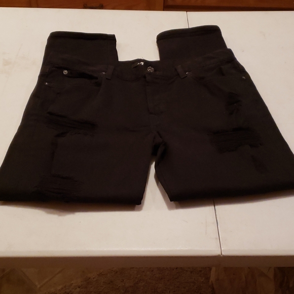 7 For All Mankind Denim - Seven for all mankind 7 black Jeans sz 31